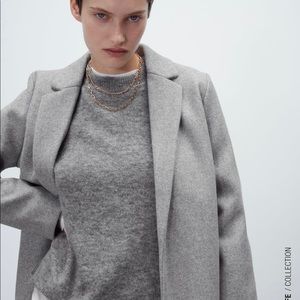 Lapel Coat | Zara